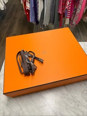 Hermes Box Storage Box Designer Box Decoration with Ribbon